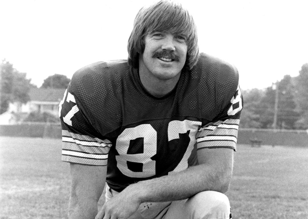 Jerry Smith of the Washington Redskins poses for a portrait circa 1972 at the Redskins training facility in Richmond, Virginia.