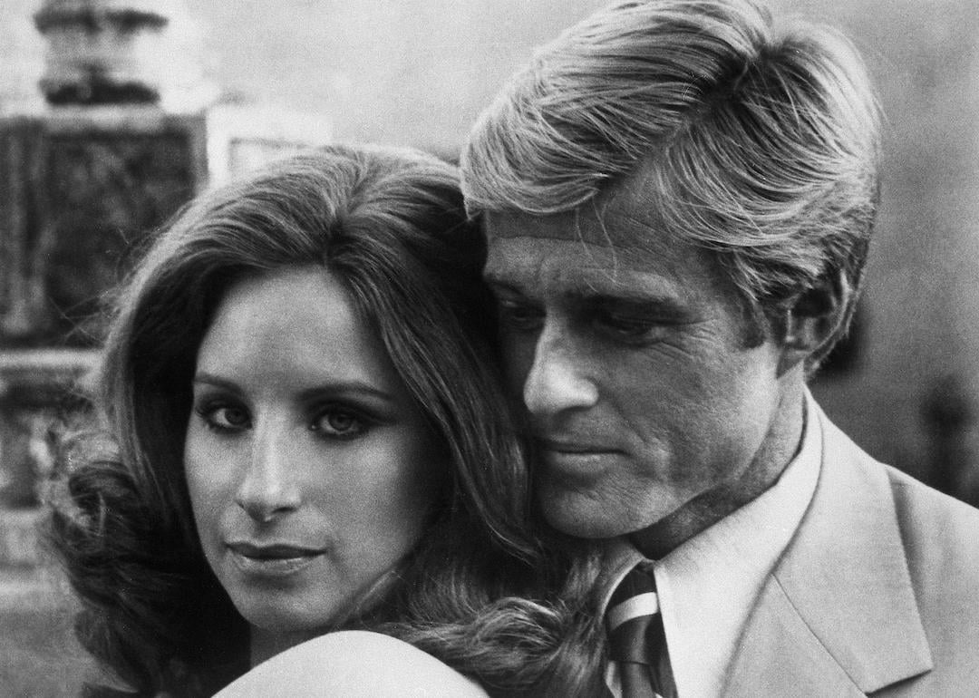 Actors Robert Redford and Barbra Streisand in 'The Way We Were,' which was also the name of Streisand's hit song.