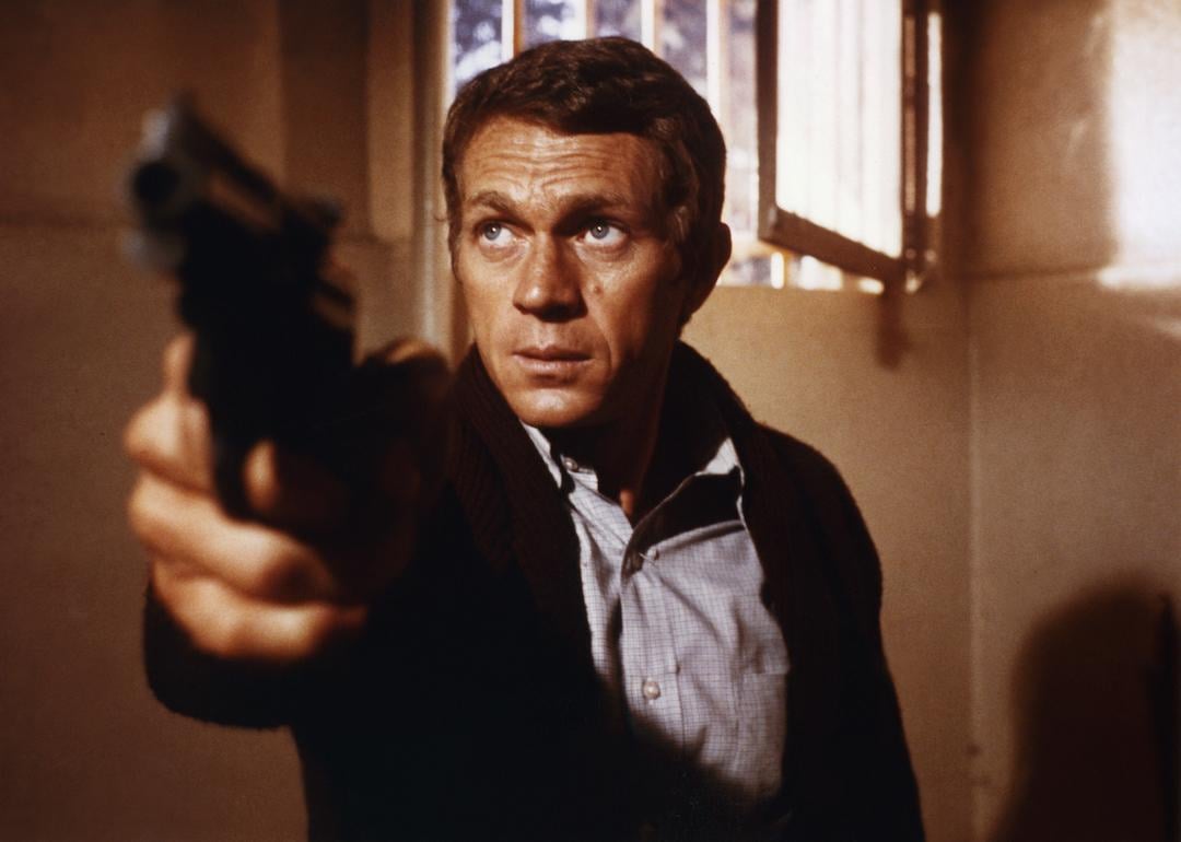 American actor Steve McQueen on the set of Bullitt, directed by Peter Yates. 