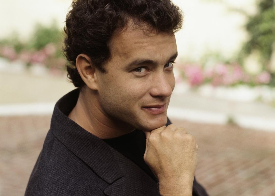 Actor Tom Hanks attends the Deauville Film Festival in 1988.