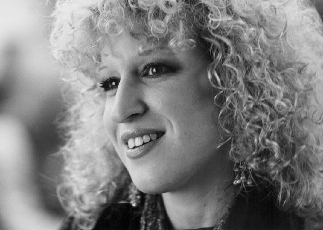 Actor Bette Midler in a scene from the 1979 movie 'The Rose.'