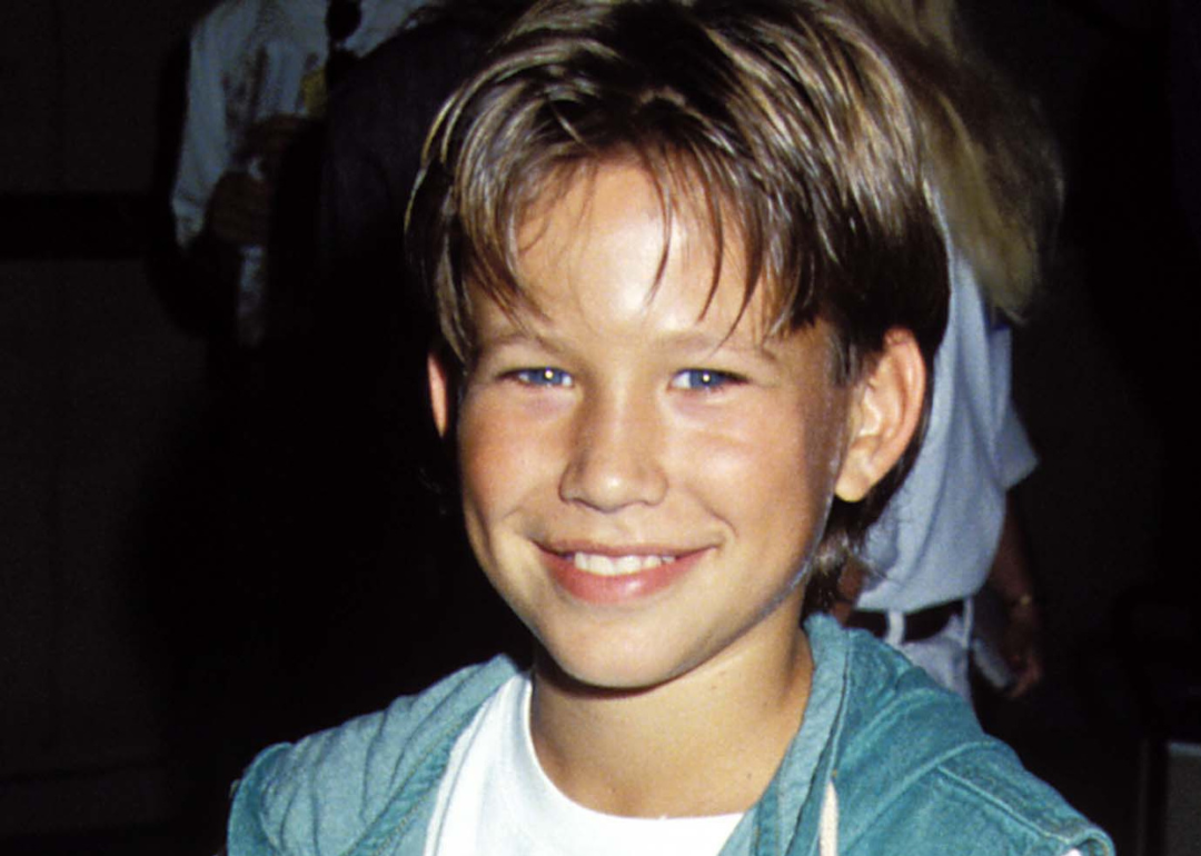 Young Jonathan Taylor Thomas at an event, circa 1990