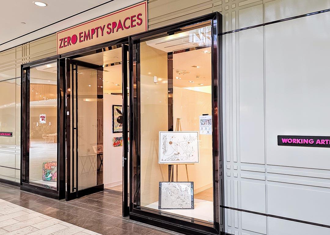 Zero Empty Spaces's 26th location in St. Petersburg, Florida, inside Simon Property Group's Tyrone Square Mall.