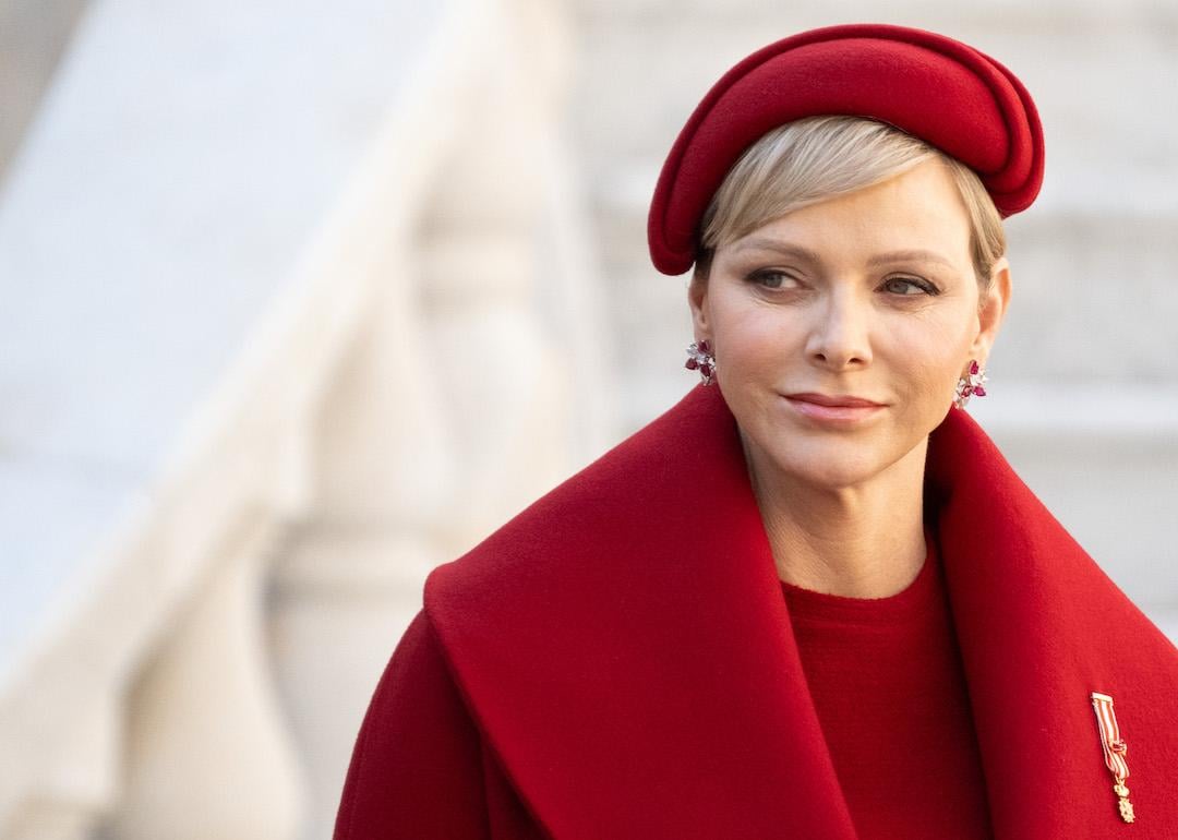 Princess Charlene of Monaco attends the Monaco National Day 2023.