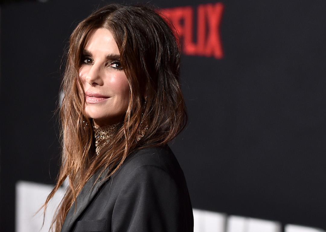 Sandra Bullock attends the premiere of Netflix's 'The Unforgivable.'