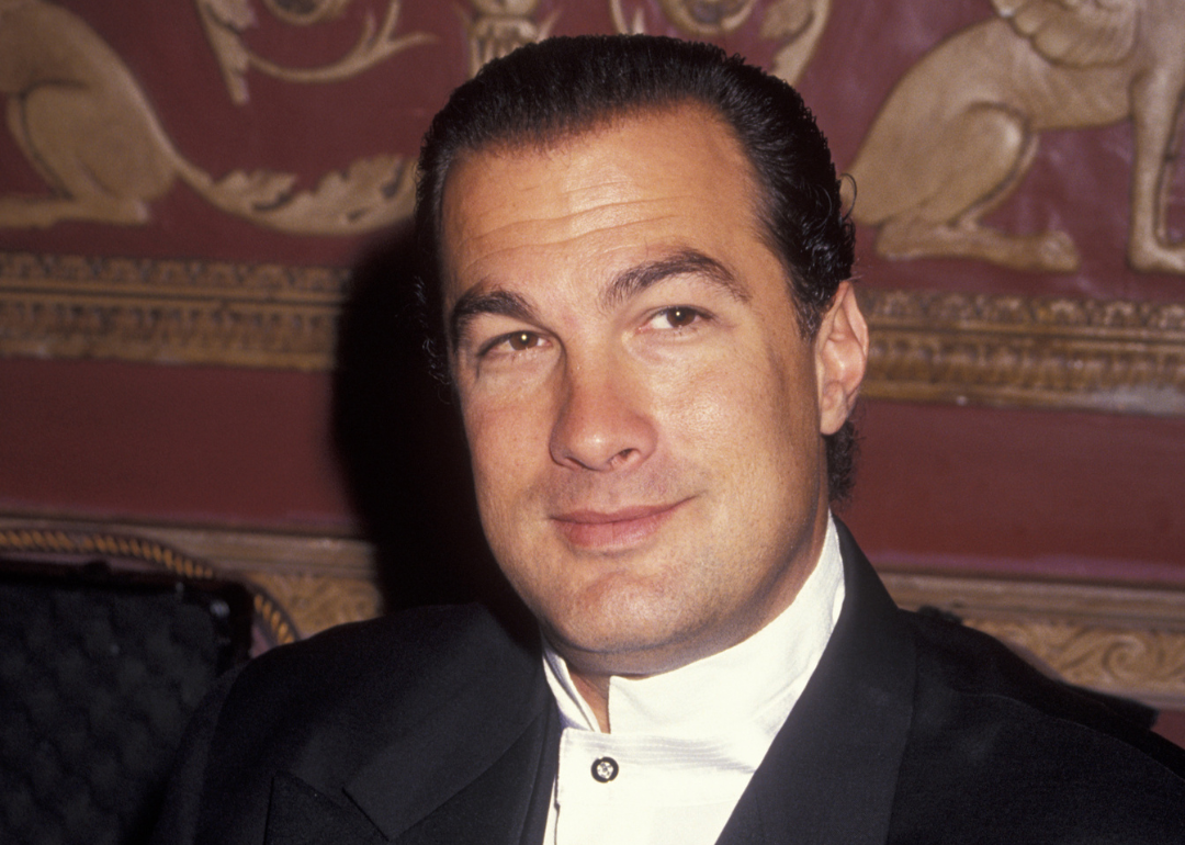 Actor Steven Seagal attending 'Gala Honoring America's Heroes of '91' in New York City,circa 1991.