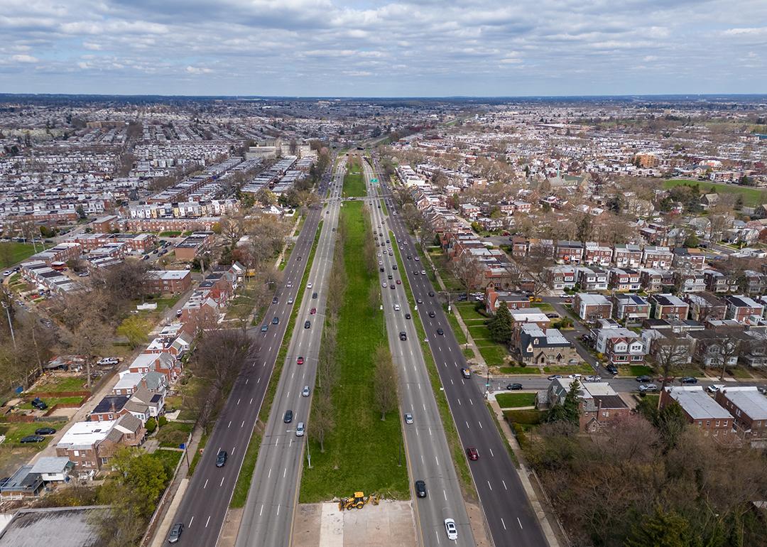 Roosevelt Boulevard in Northeast Philadelphia.