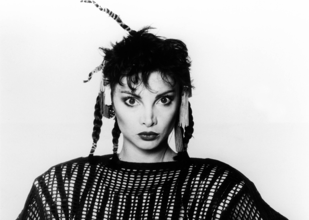 Portrait of Toni Basil, circa 1980.