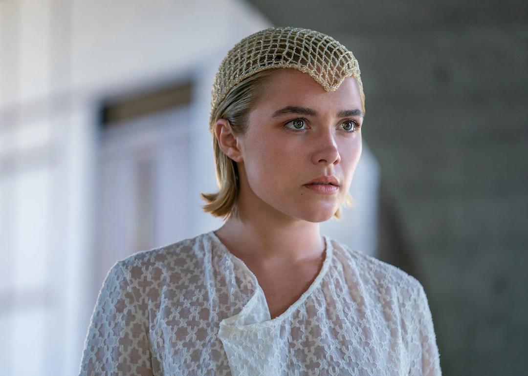 Actor Florence Pugh in 2024's 'Dune: Part Two.'