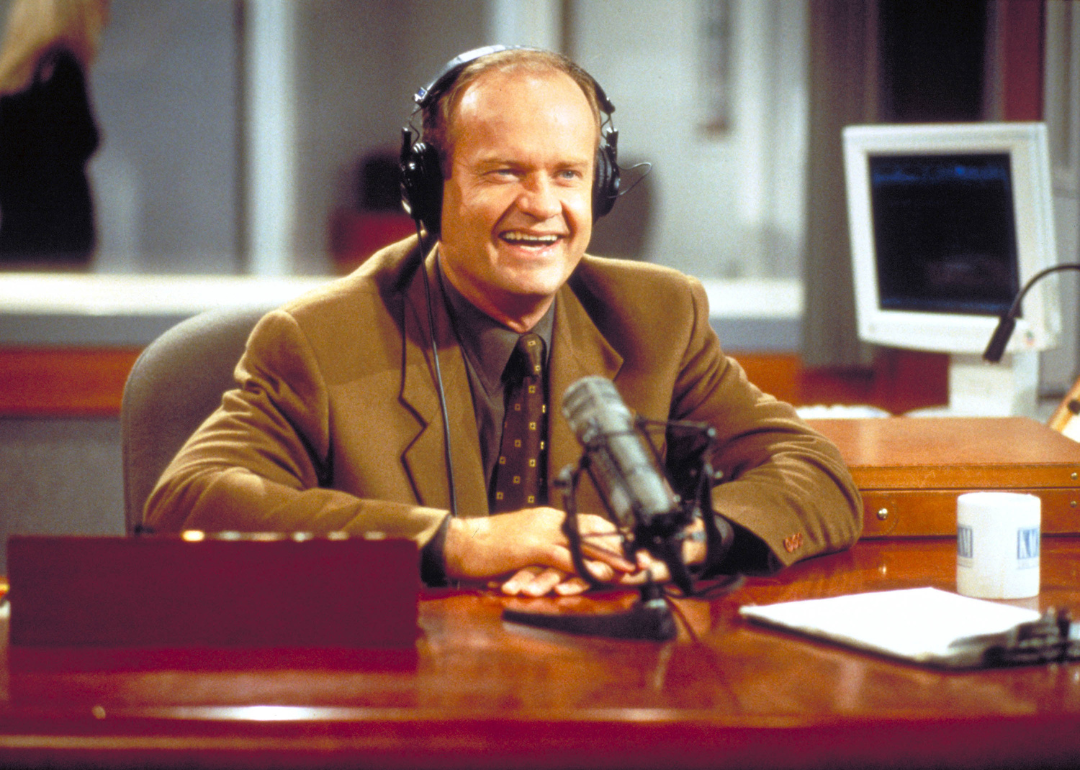 Actor Kelsey Grammer as Frasier Crane in NBC''s television comedy series "Frasier"