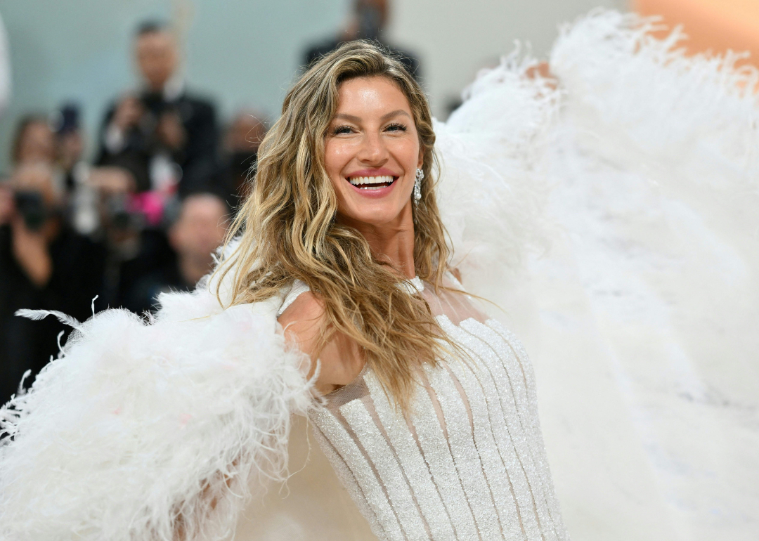 Brazilian model Gisele Bundchen at the 2023 Met Gala at the Metropolitan Museum of Art, New York