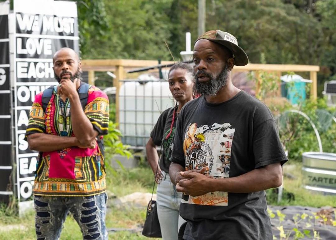 Duron Chavis speaks about his urban agriculture work.