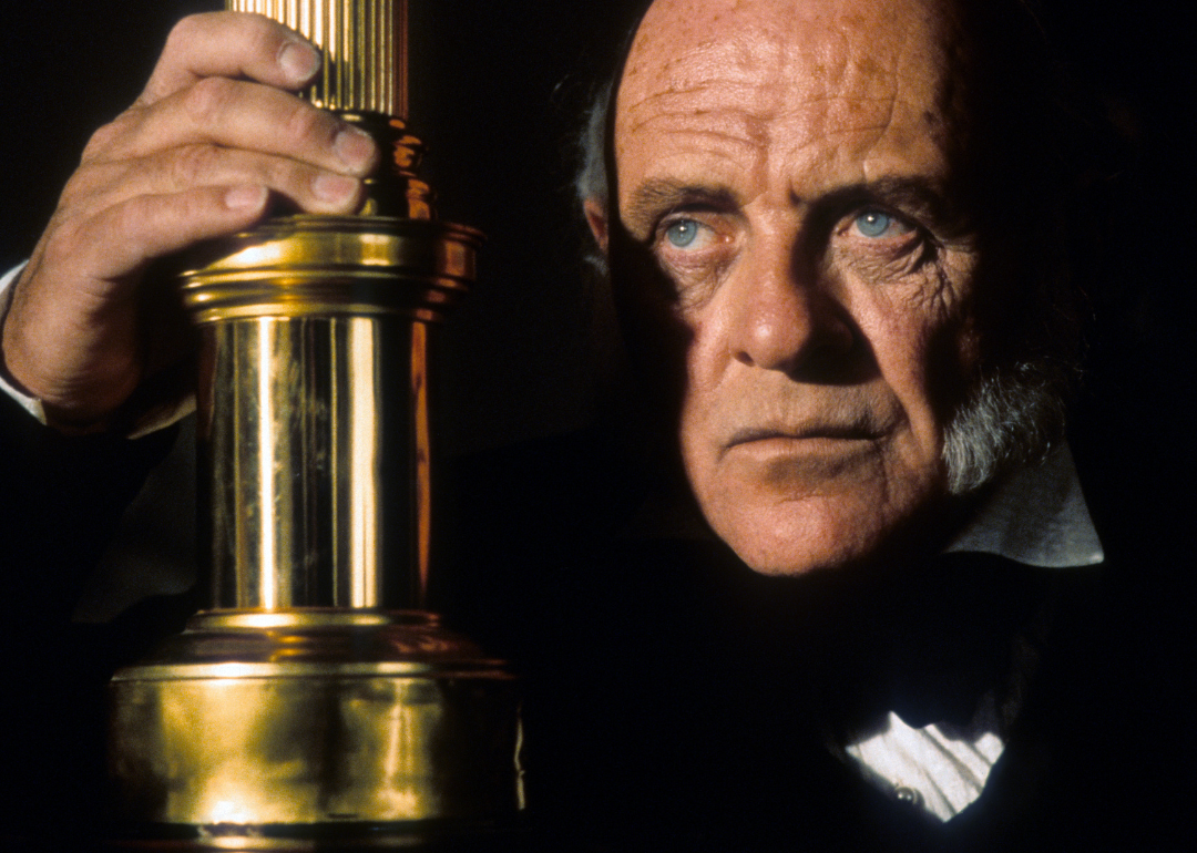 Anthony Hopkins in a scene from the film 'Amistad' (1997)