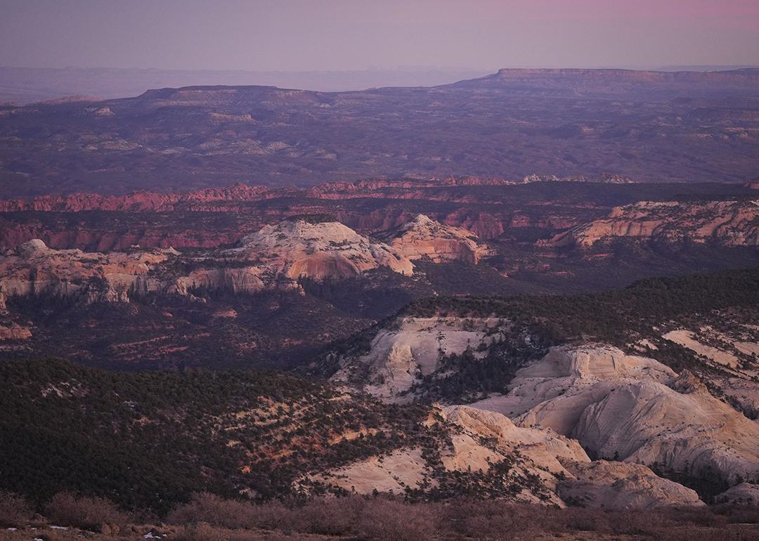 Grand Staircase-Escalante National Monument from Homestead Overlook.