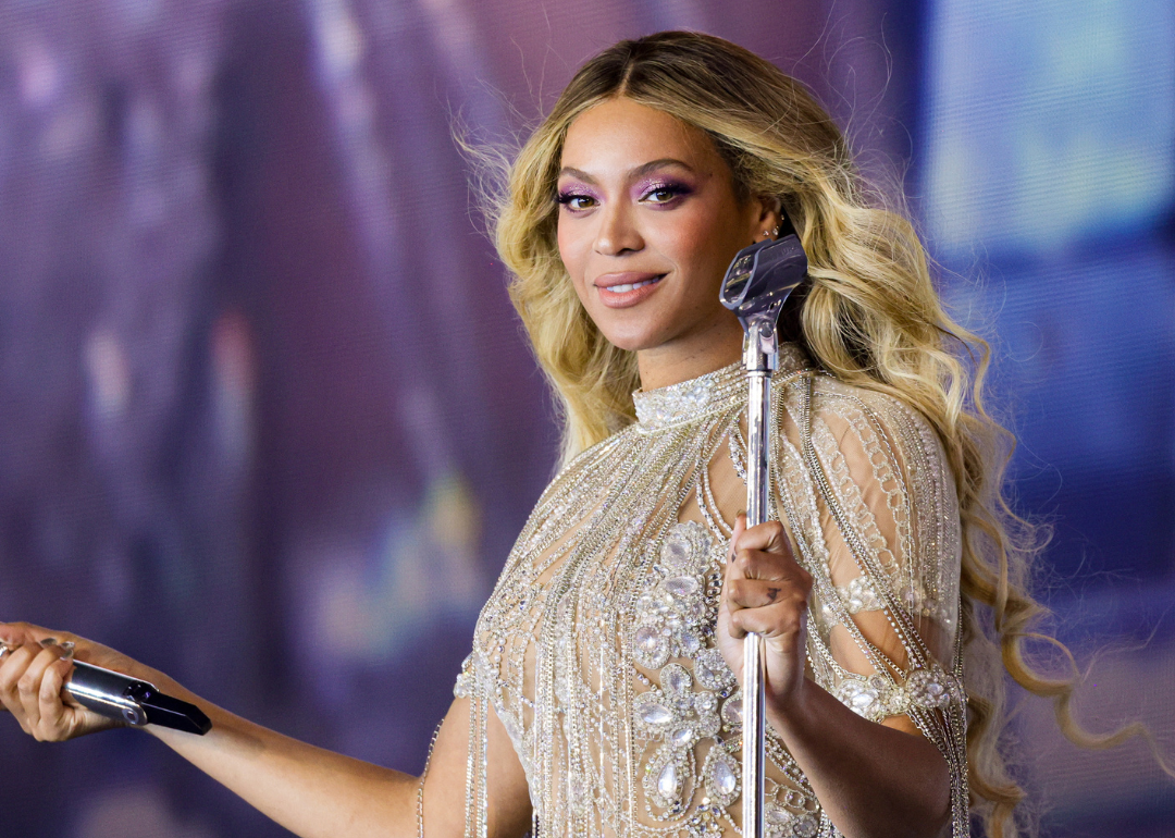 Beyoncé performs onstage during the Renaissance World Tour at PGE Narodowy on June 27, 2023 in Warsaw, Poland.