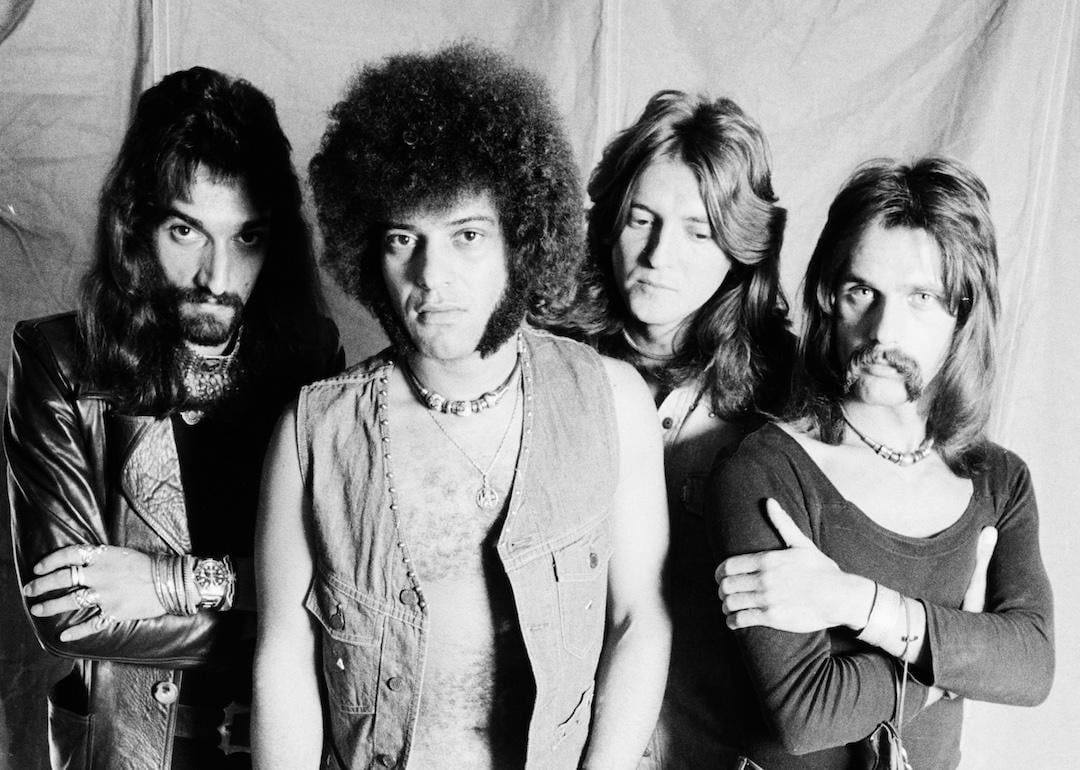 The rock band Mungo Jerry in London in 1973.