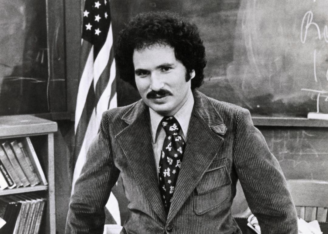 Actor Gabe Kaplan in the sitcom 'Welcome Back, Kotter.'