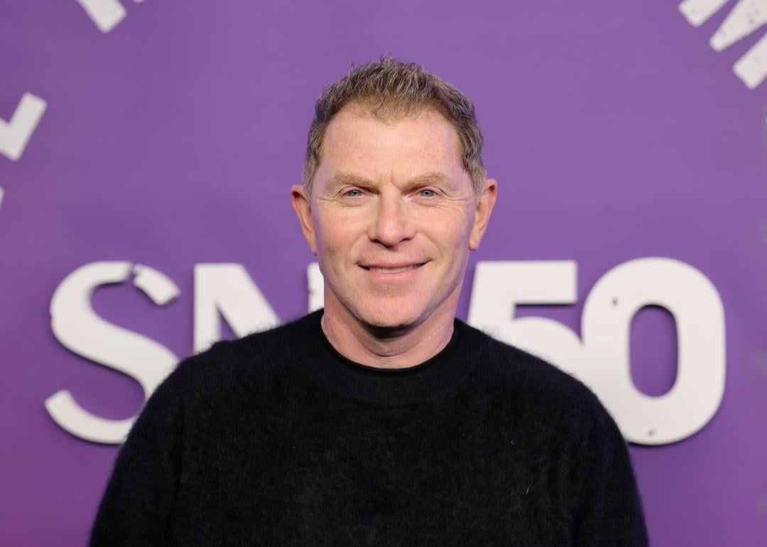 Bobby Flay attends SNL50: The Homecoming Concert at Radio City Music Hall in New York City on Feb. 14, 2025.