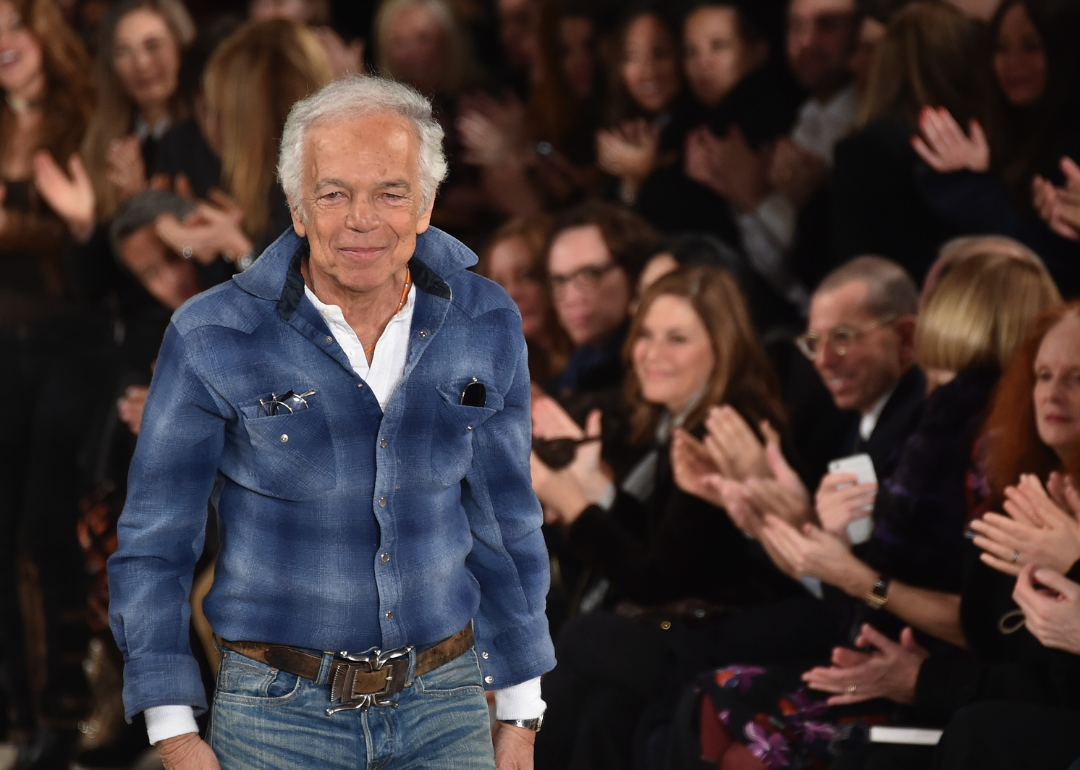 Designer Ralph Lauren attends the Ralph Lauren fashion show during Mercedes-Benz Fashion Week Fall 2015