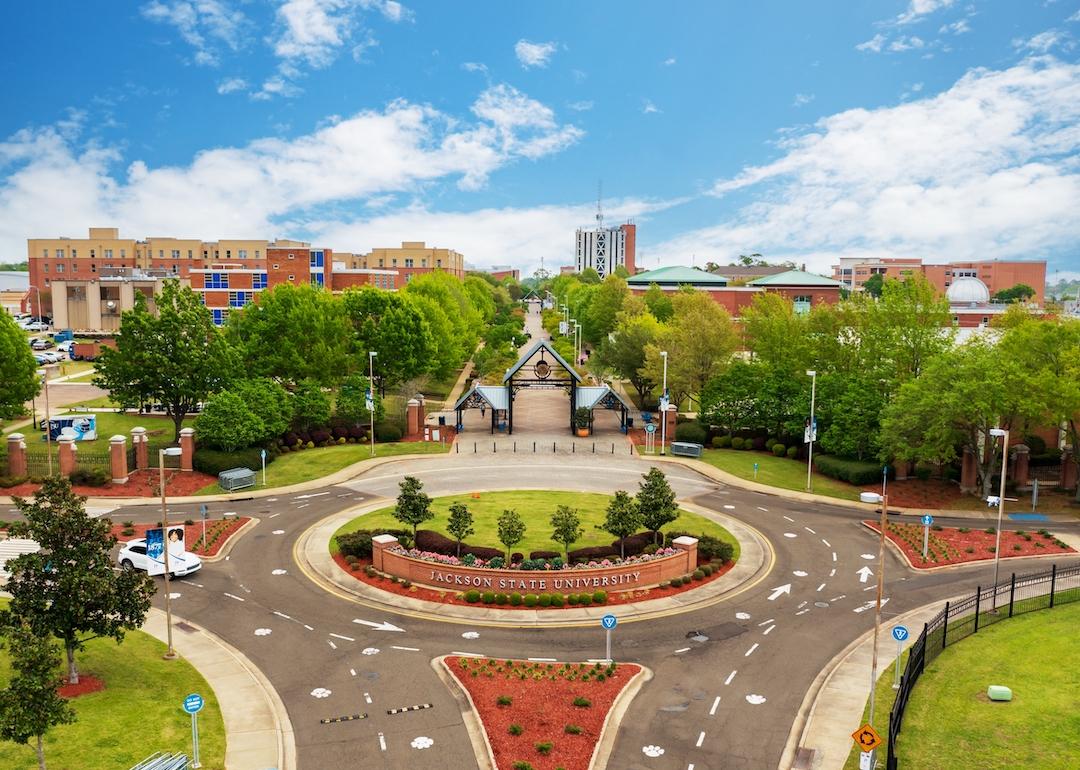 Jackson State University located in Jackson, Mississippi.