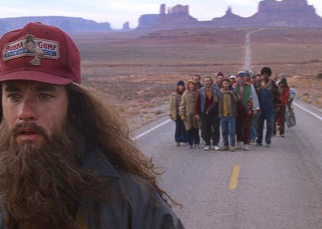 Forrest Gump Point, where Forrest Gump (Tom Hanks) led a group of runners to in the film Forrest Gump