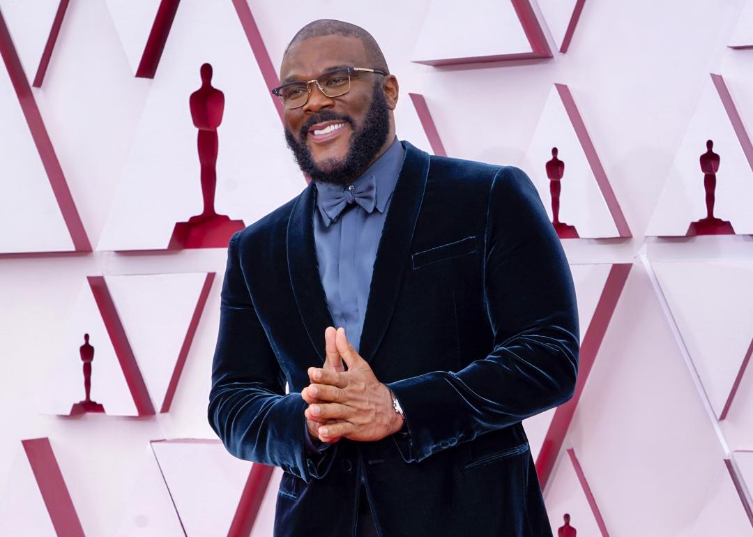 Tyler Perry at an Academy Awards red carpet