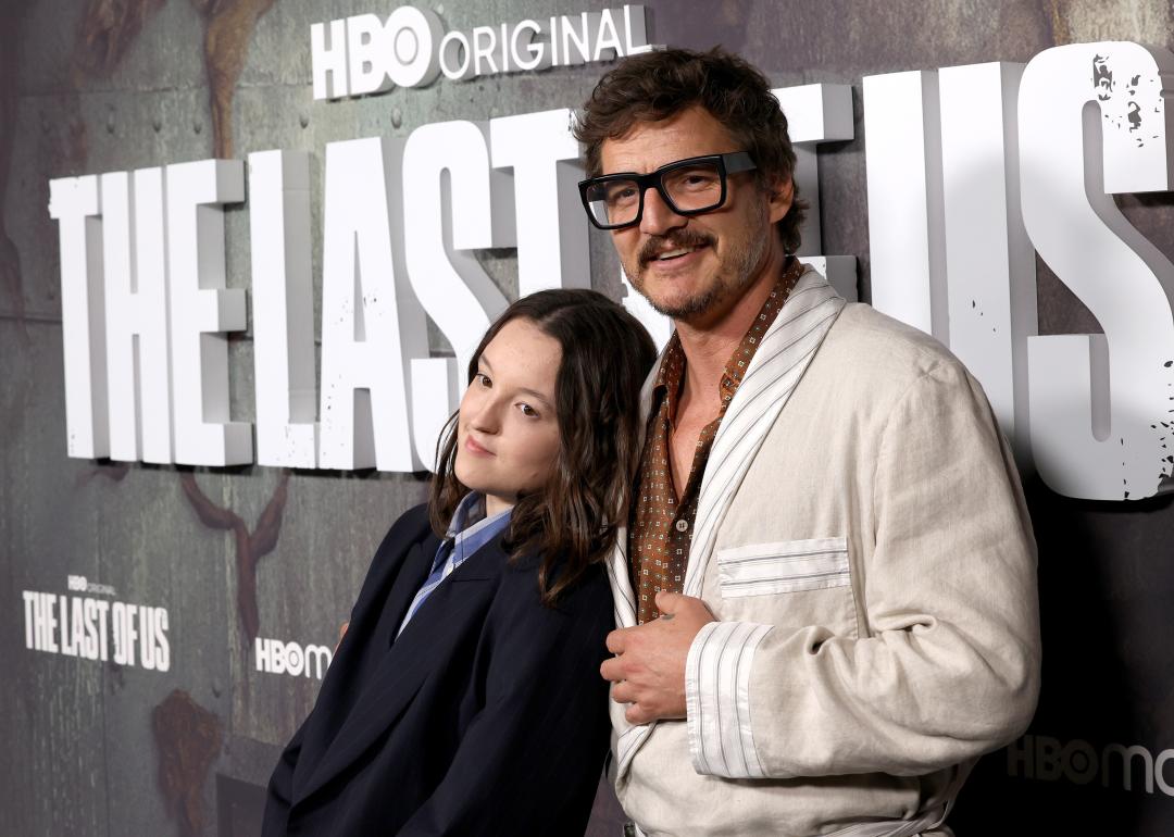 Bella Ramsey and Pedro Pascal attend the Los Angeles FYC Event for The Last Of Us.