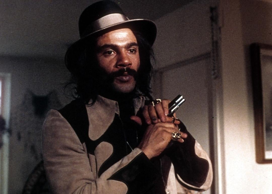 Actor Ron O'Neal in a scene from the Warner Bros. movie "Super Fly" circa 1972. 