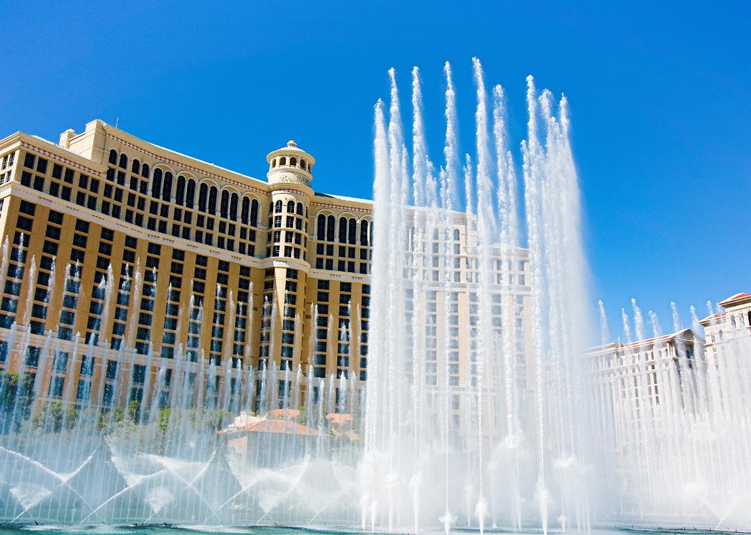 Fountains of Bellagio in Las Vegas