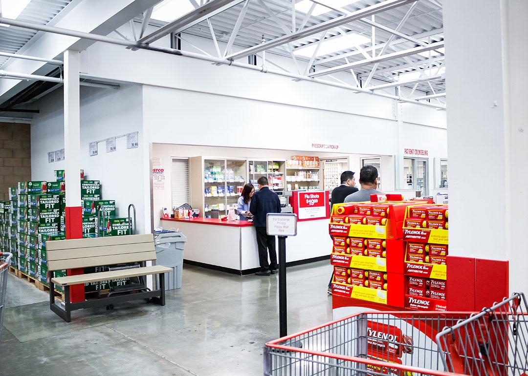 Pharmacy at a local Costco store.