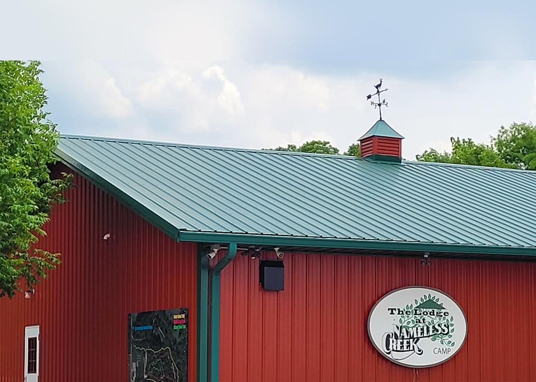 Exterior of the Nameless Creek Youth Camp in the town of Greenfield where The Indiana Microschool Collaborative hopes to use as its first microschool this fall. 