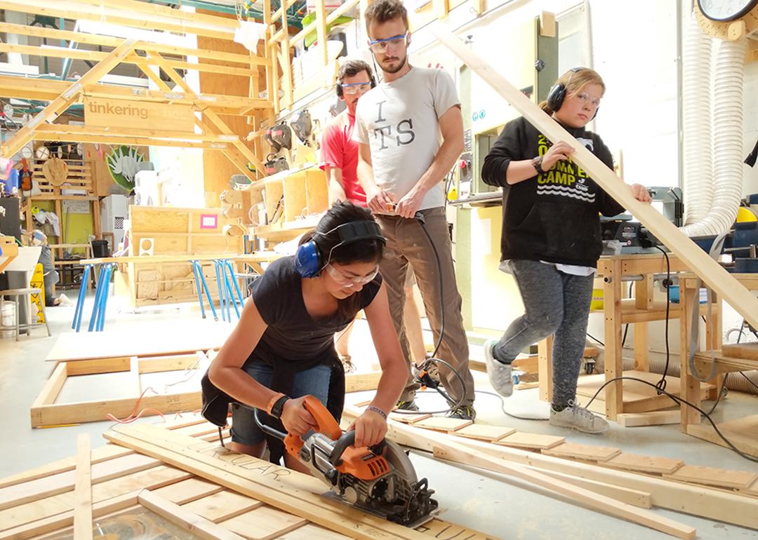 Brightworks students