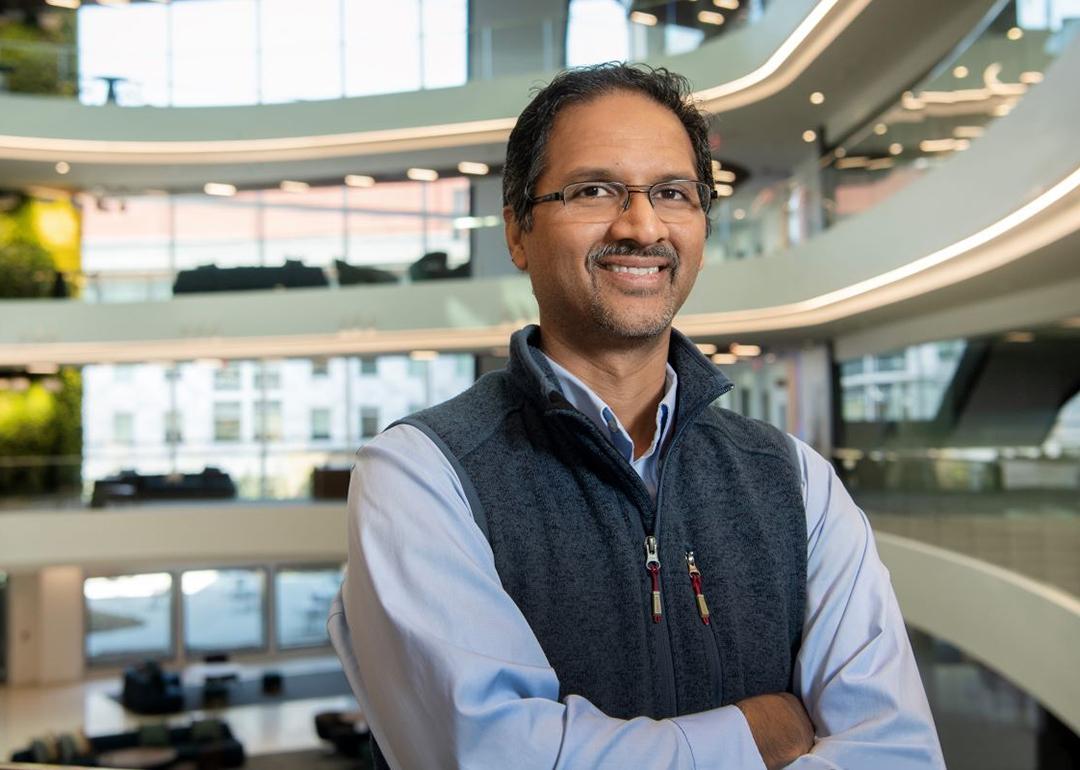 Anant Madabhushi, a professor and Executive Director of Emory University's Empathetic AI for Health Institute in Atlanta.