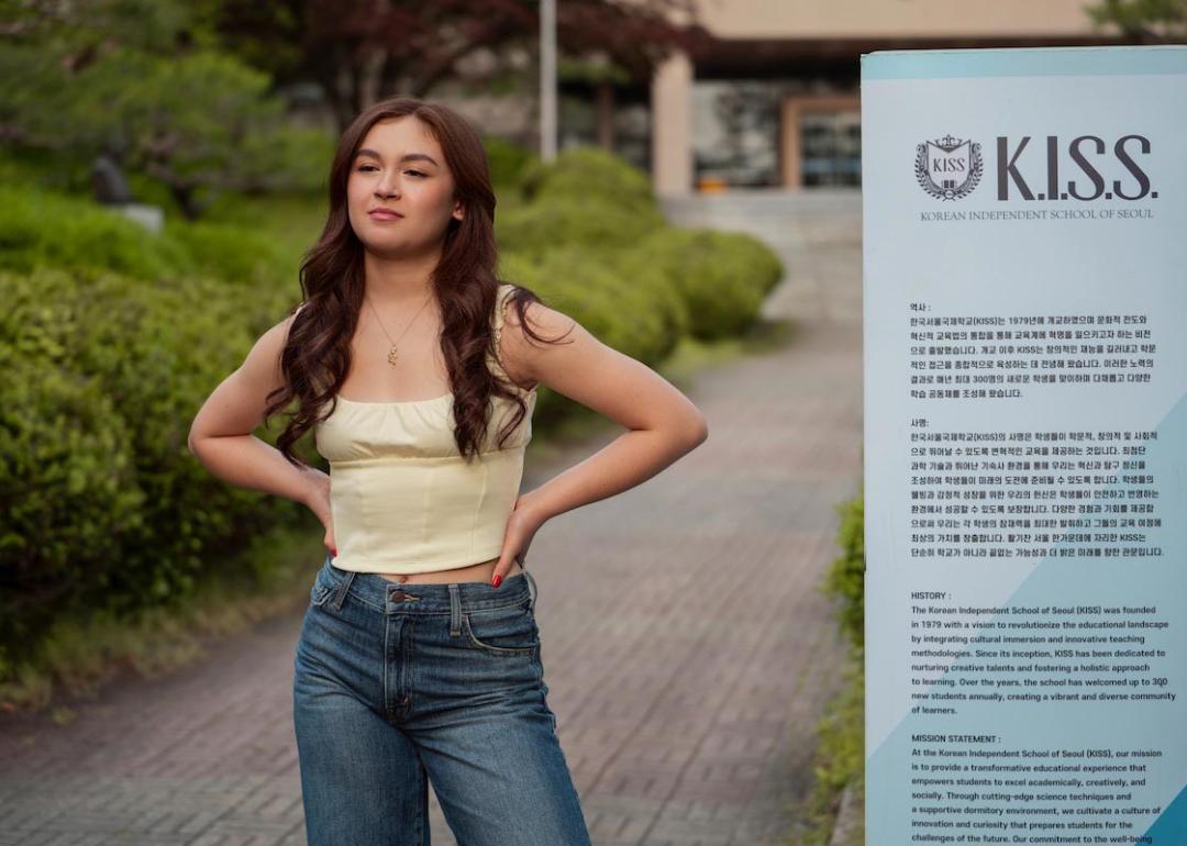 Anna Cathcart in XO Kitty Season 3