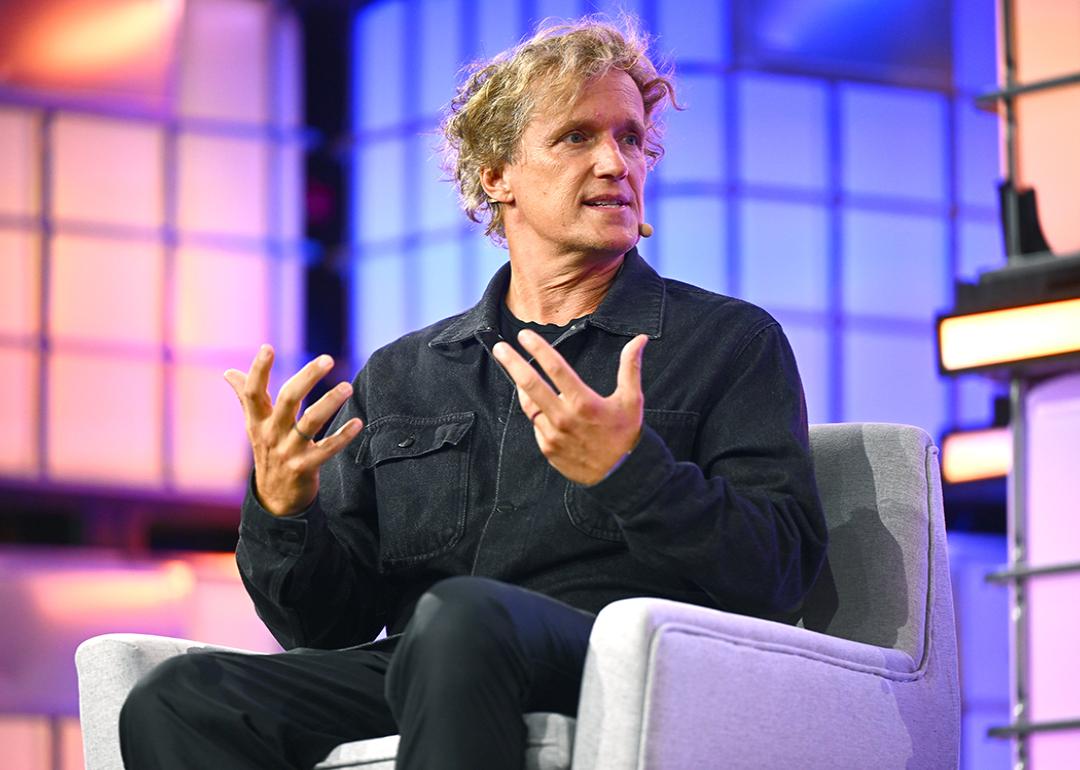 ves Behar, Founder & CEO, FuseProject and TELO Trucks, on Creative Summit stage during day two of Web Summit 2025 at the MEO Arena in Lisbon, Portugal.