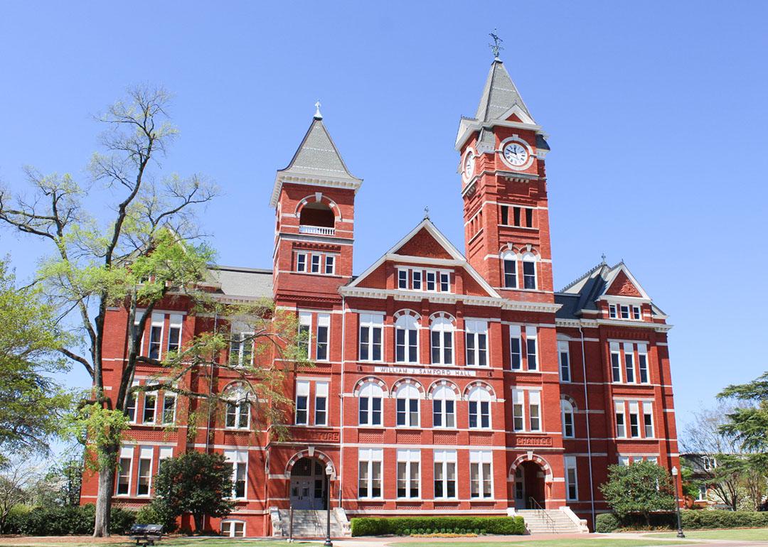 William J. Samford Hall at Auburn University in in Auburn, Alabama.