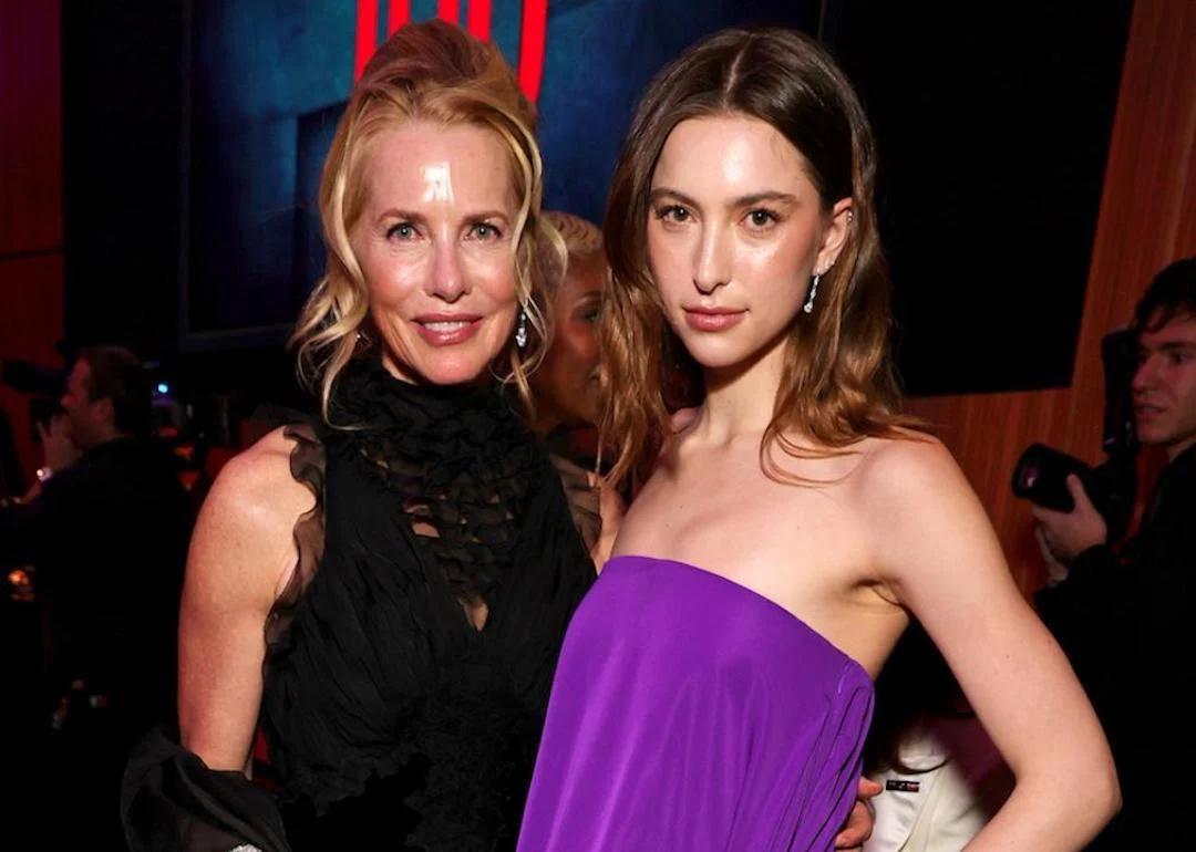 Laurene Powell Jobs and Eve Jobs attend the 2023 TIME100 Gala in New York City.