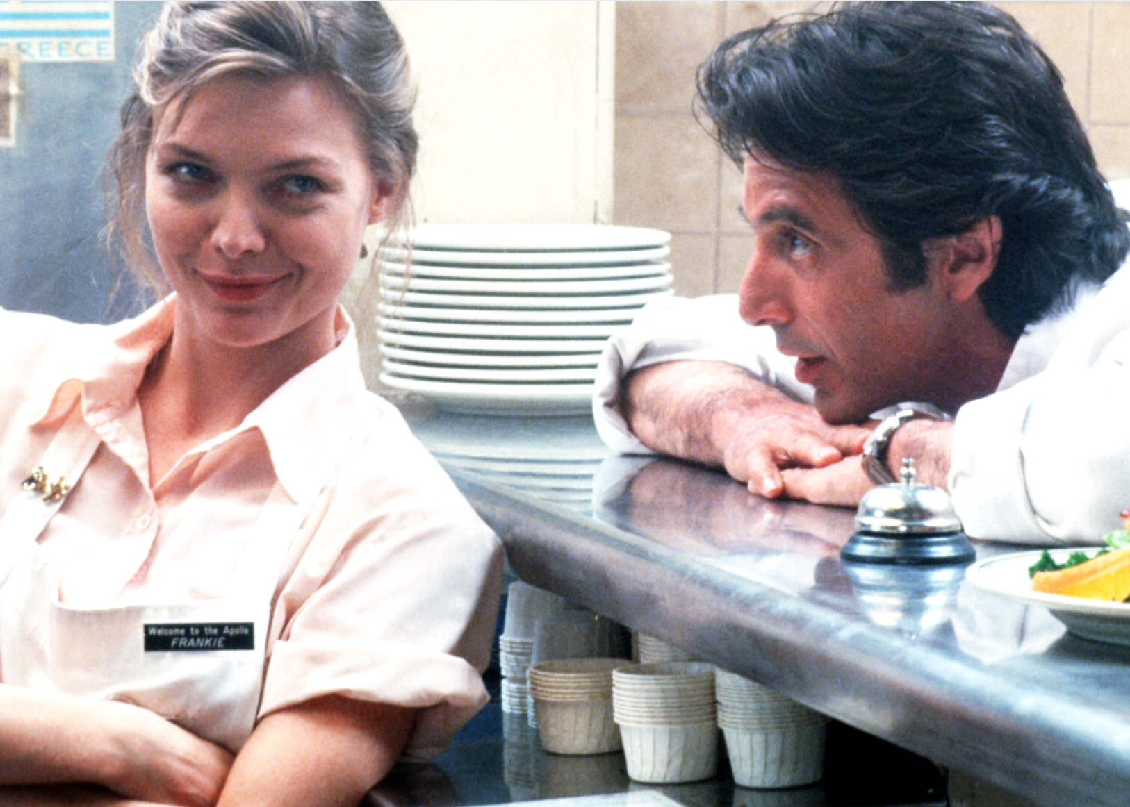 Al Pacino in a scene from 'Frankie and Johnny’.