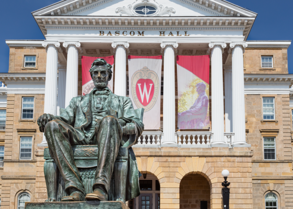 Bascom Hall on the campus of the University of Wisconsin-Madison.