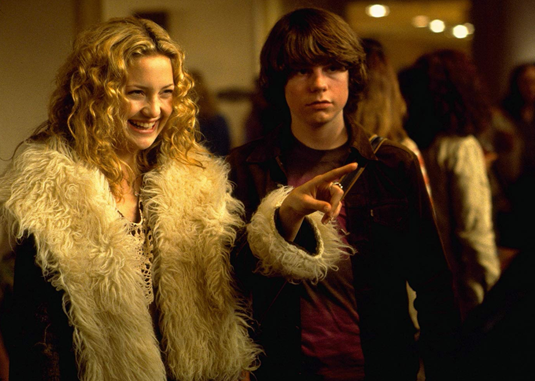 Kate Hudson and Patrick Fugit in a scene from ‘Almost Famous’