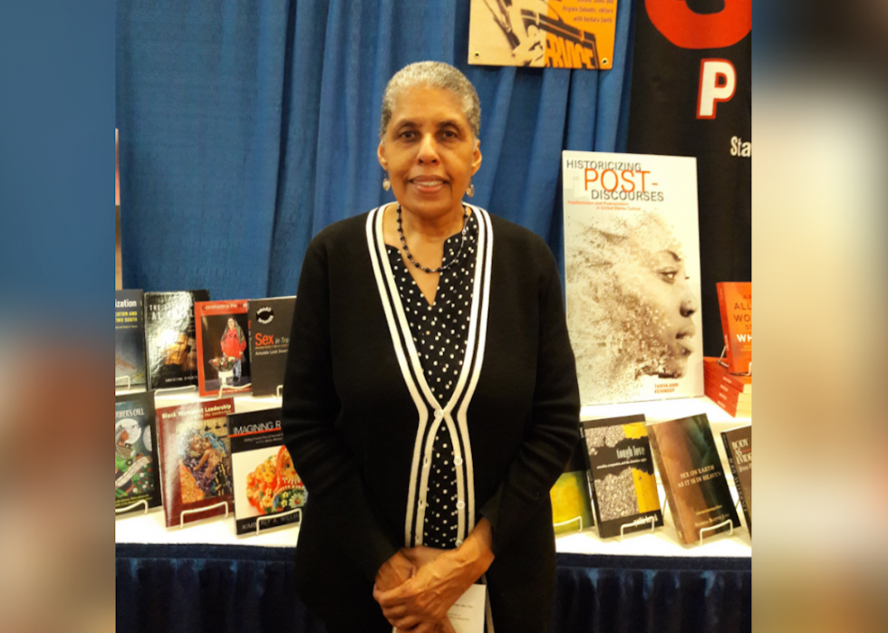 Author Barbara Smith at the 2017 NWSA conference.