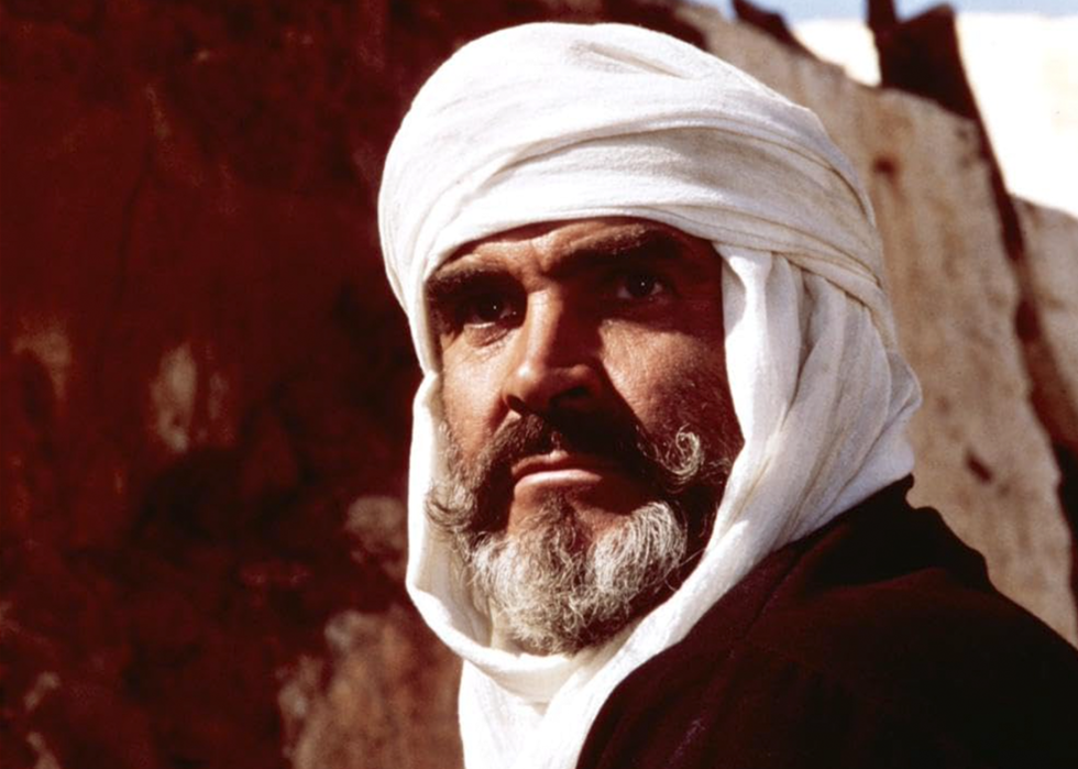 Sean Connery in ‘The Wind and the Lion’.