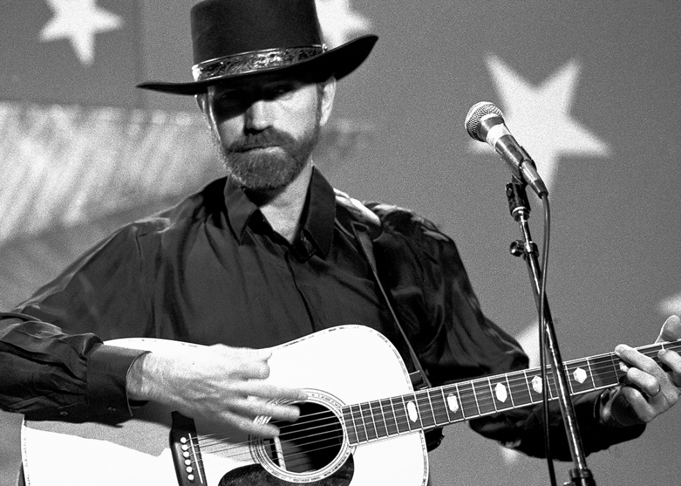 Sammy Johns performs during The Georgia Music Hall of Fame Awards.