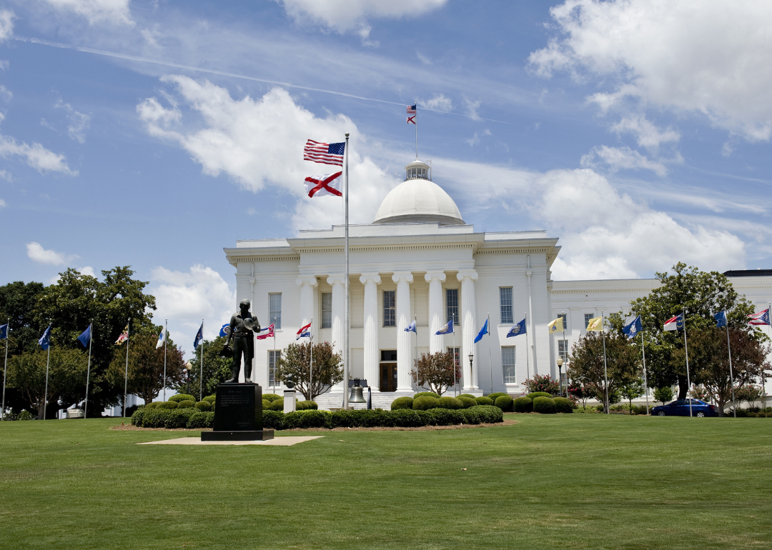 Exterior Alabama State Capitol