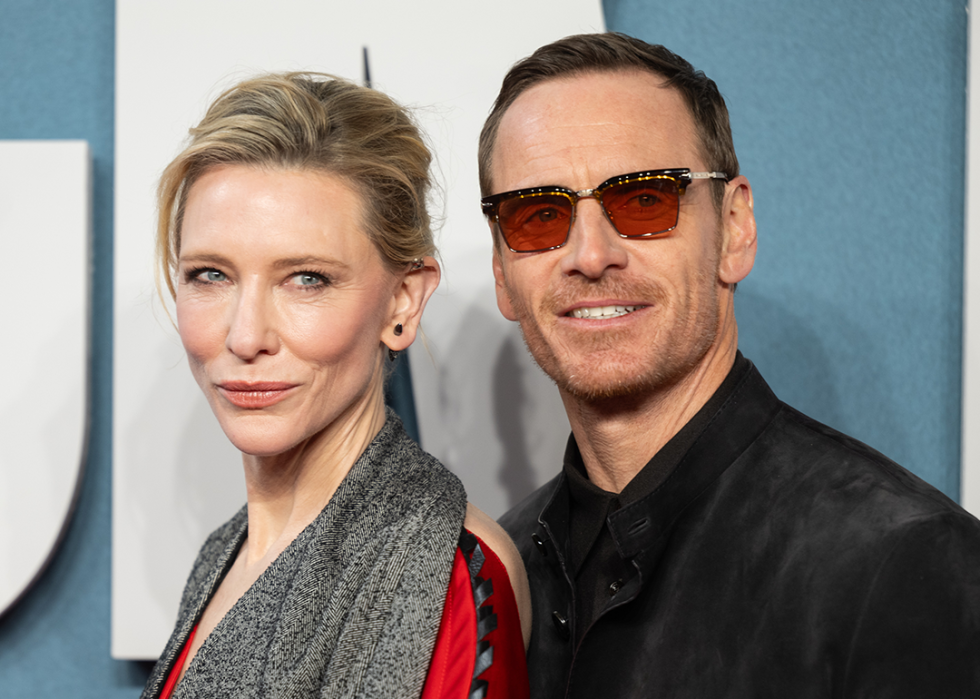 Cate Blanchett and Michael Fassbender attend the "Black Bag" UK Special Screening.