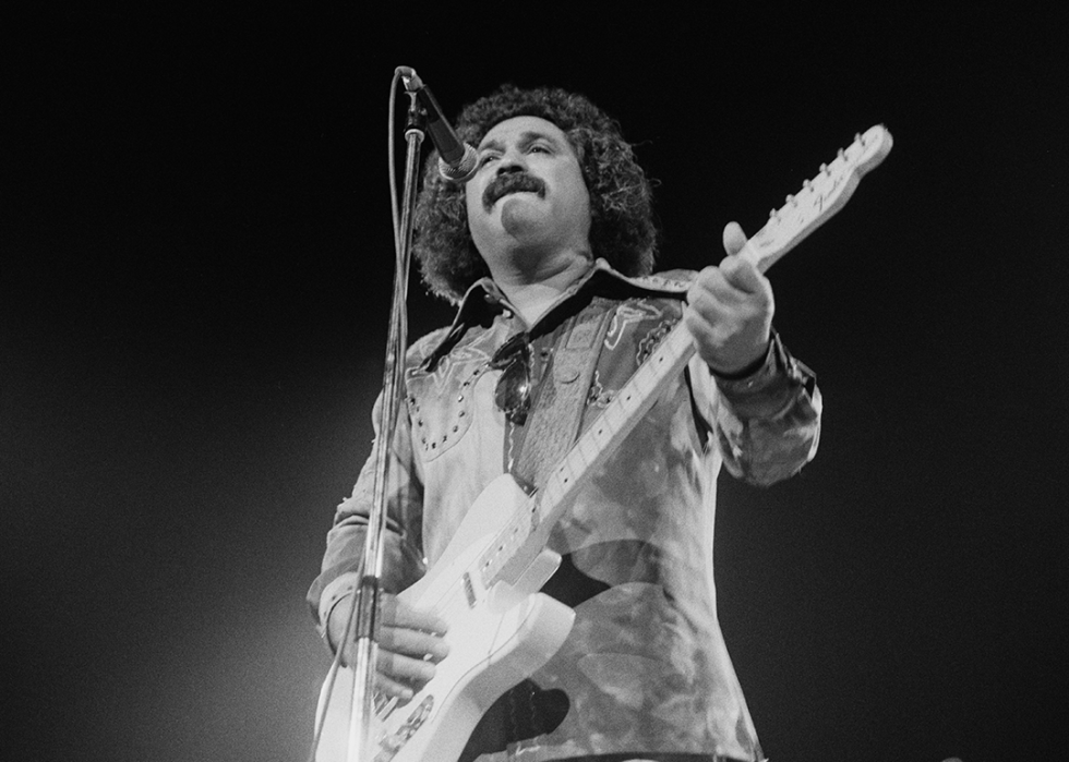 Freddy Fender performing at Carnegie Hall.