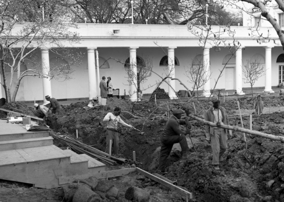 The White House Rose Garden Through The Years Stacker