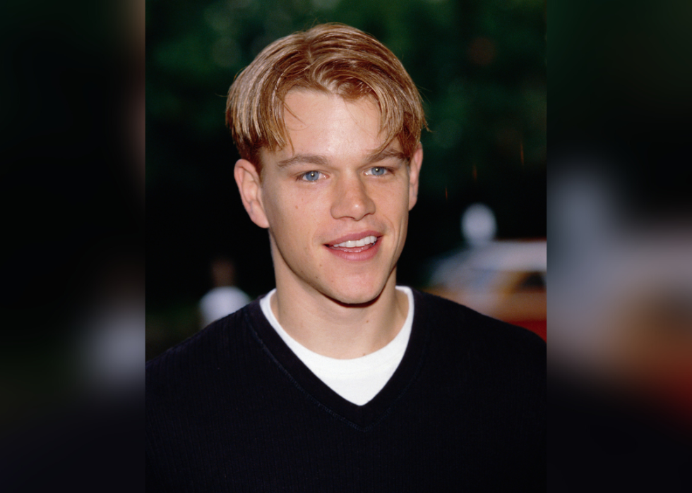 Matt Damon attends event.