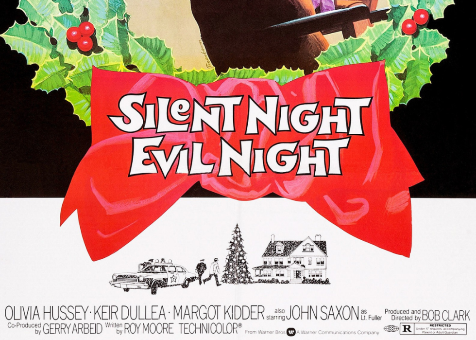Poster art for ‘Silent Night, Evil Night’, original title for 'Black Christmas'.
