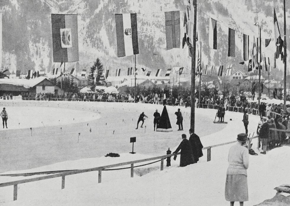 Vintage Photos Of The First Winter Olympic Games Wnct